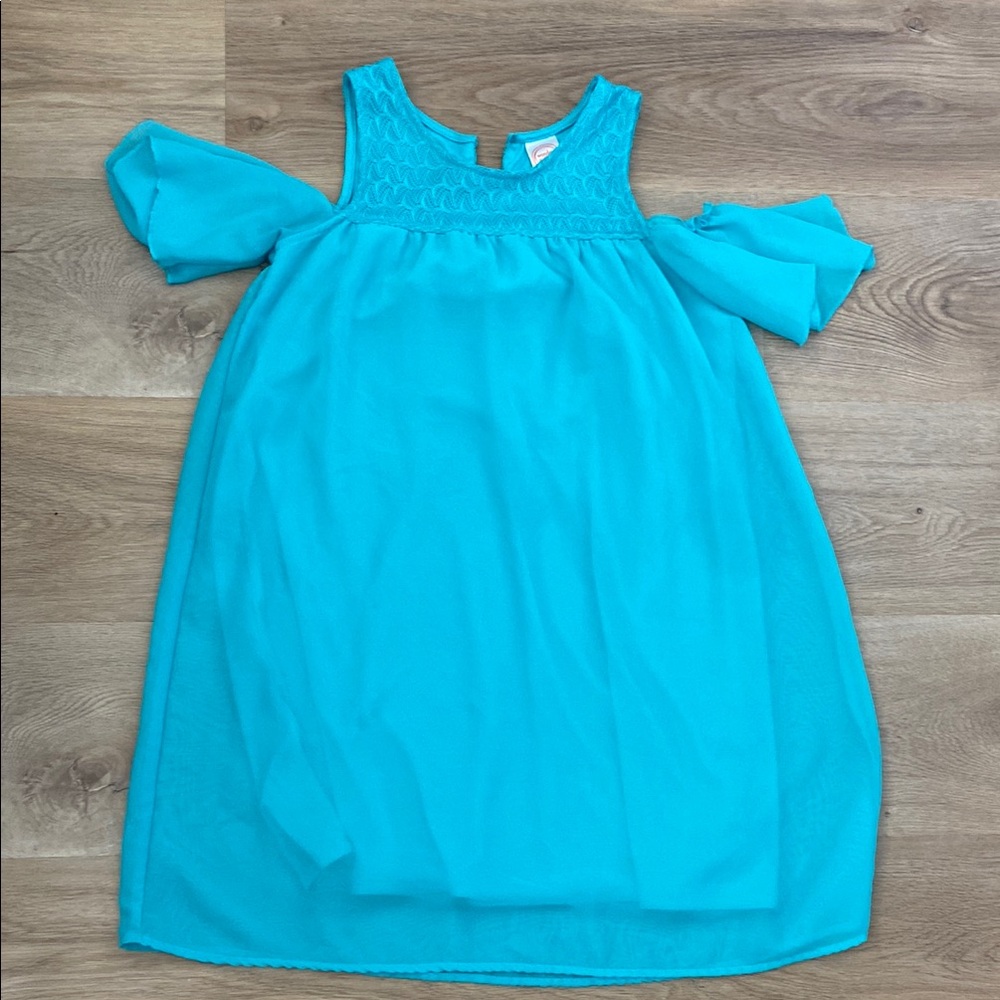 Charming Blue Kids Dress